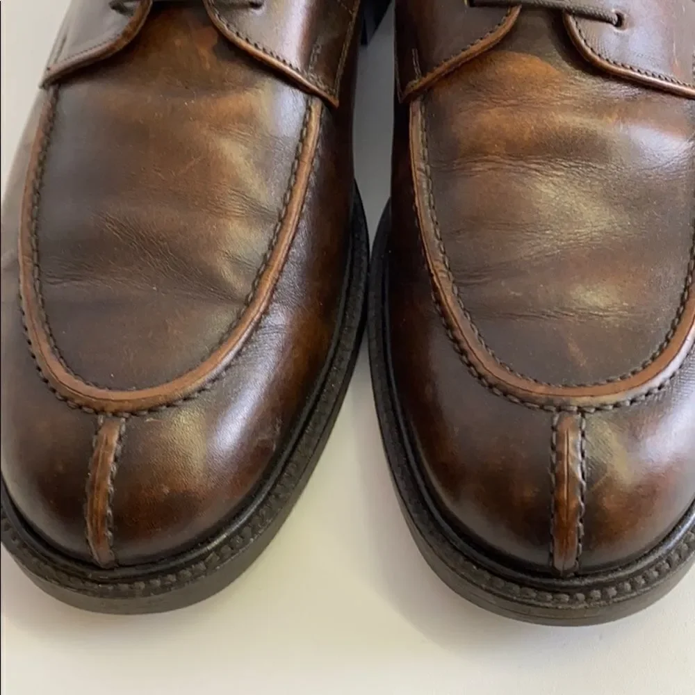 Johnston‎ and Murphy brown signature series oxfords B22B